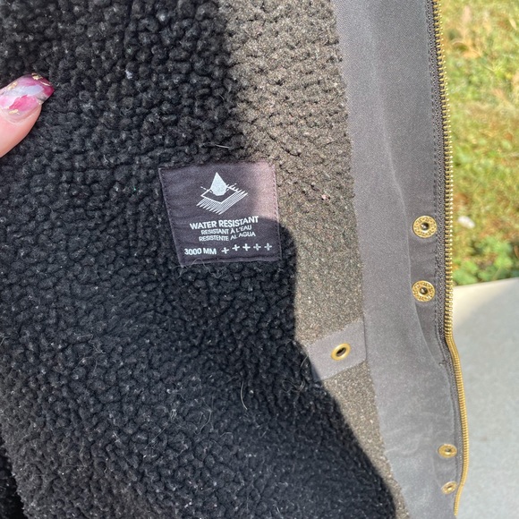 Volcom Black Button Down Jacket - Picture 5 of 9